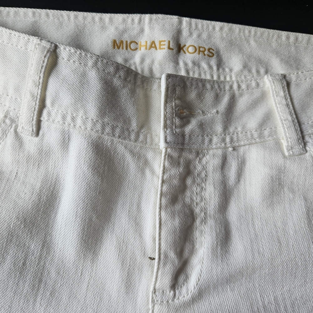 Michael Kors White Denim Jeans Size 10